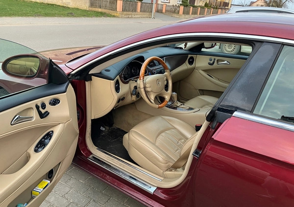 Mercedes-Benz CLS cena 45999 przebieg: 254889, rok produkcji 2004 z Brusy małe 56